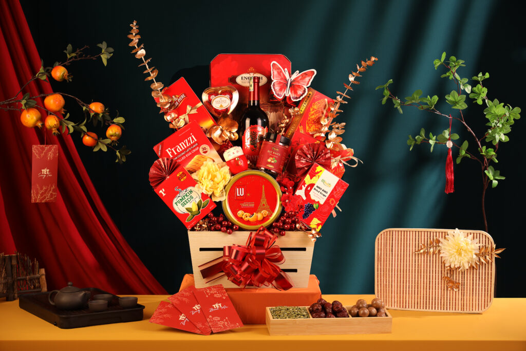 Mẫu giỏ quà tết 2026