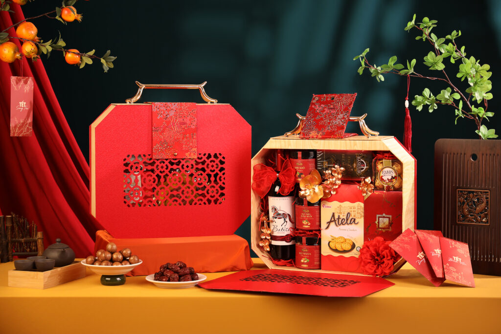 Mẫu giỏ quà tết 2026