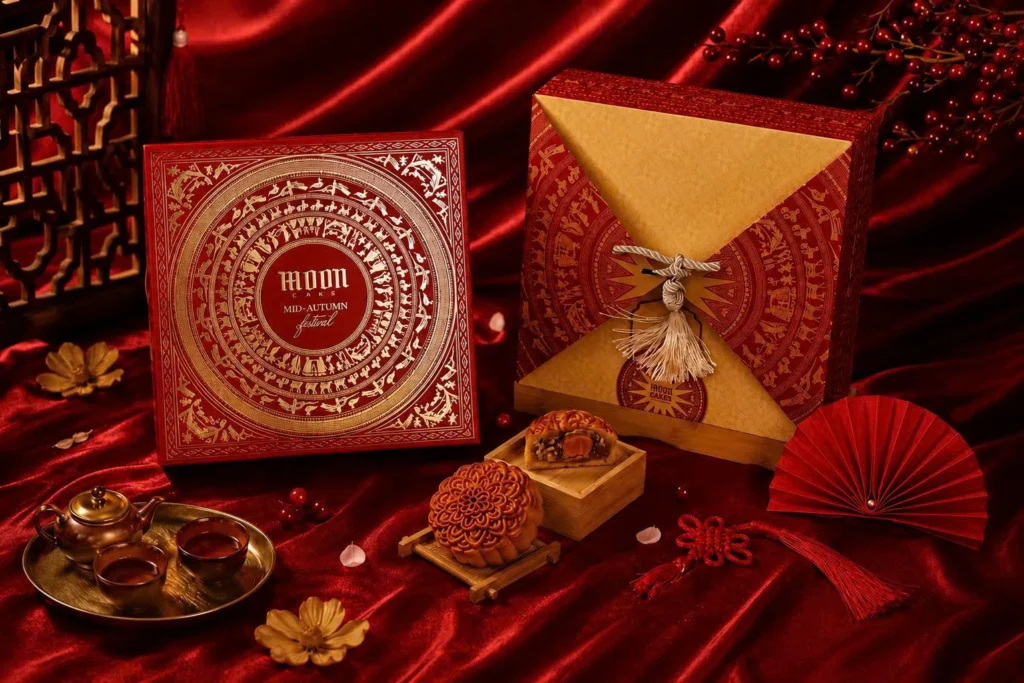 Hộp quà Trung thu doanh nghiệp SOLRA - mẫu 7